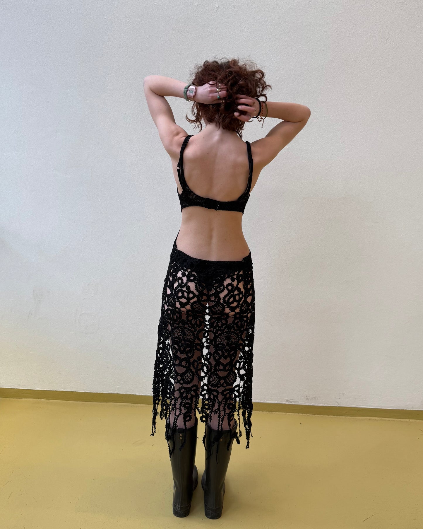 Assymmetrical maxi dress