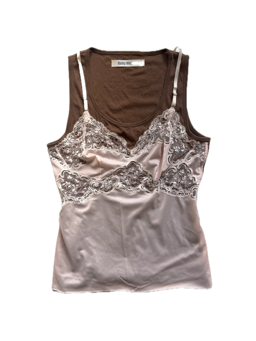 Distressed Lingerie top