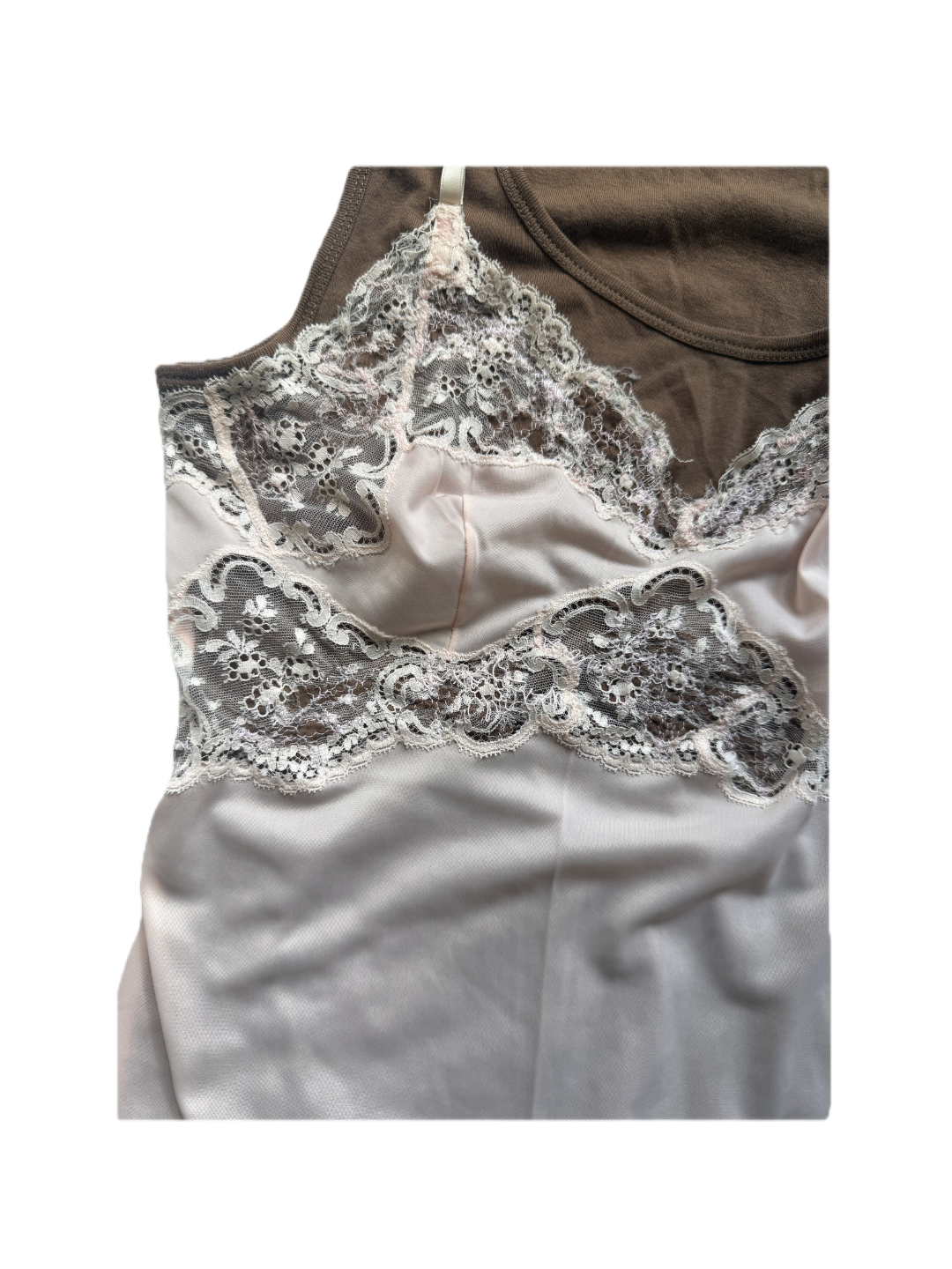 Distressed Lingerie top